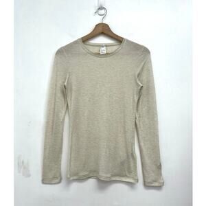 Kari Traa Kari Base Layer Wool Lyocell Ski Long Sleeve Crewneck Fitted Tee Small